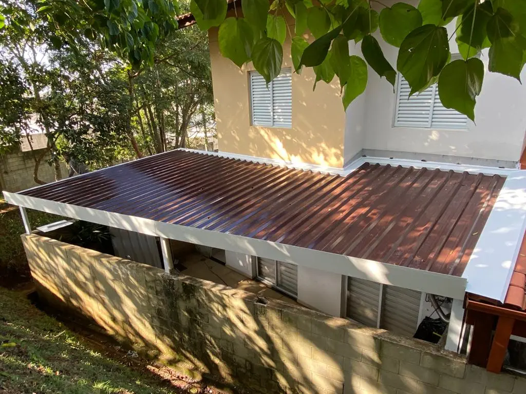 Cobertura em Telha Termoacústica Toldos Proteção - Cobertura em Telha Termoacústica