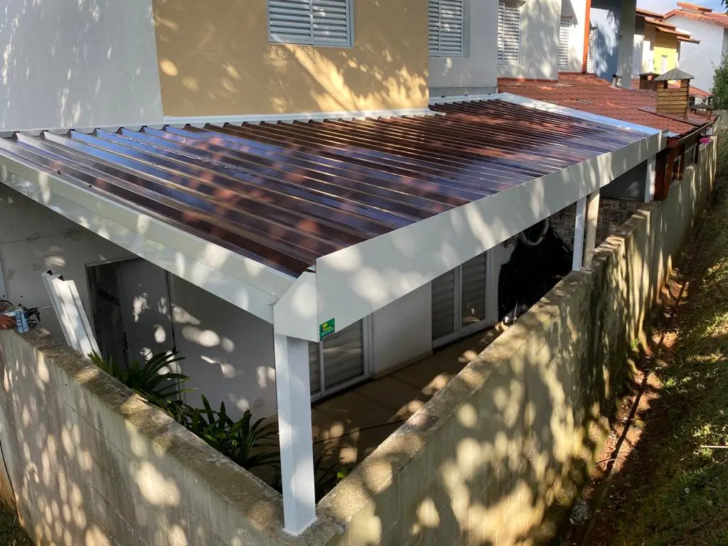 Cobertura em Telha Termoacústica Toldos Proteção - Cobertura em Telha Termoacústica