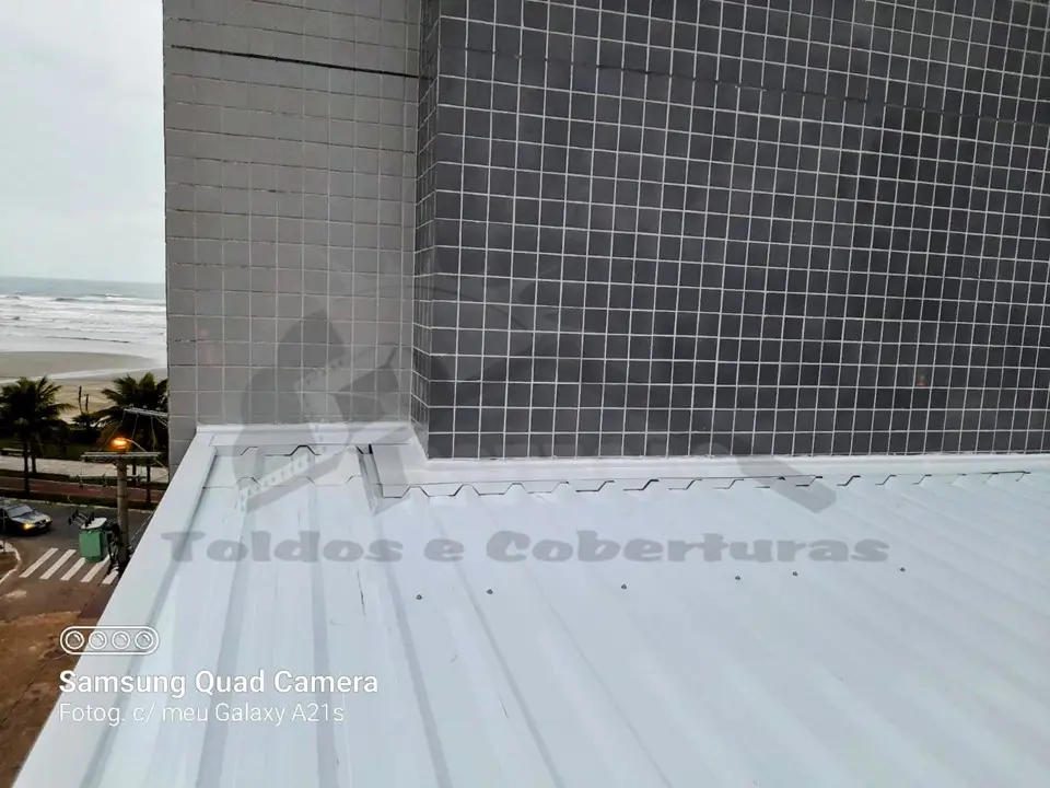 Cobertura em Telha Termoacústica Toldos Proteção - Cobertura em Telha Termoacústica