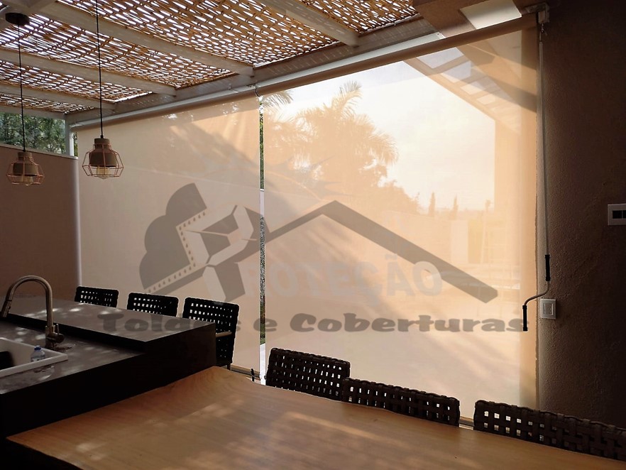 Cortinas Rolô Cortinas Rolô - Toldos Proteção