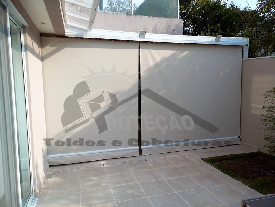 Cortinas Rolô Cortinas Rolô - Toldos Proteção
