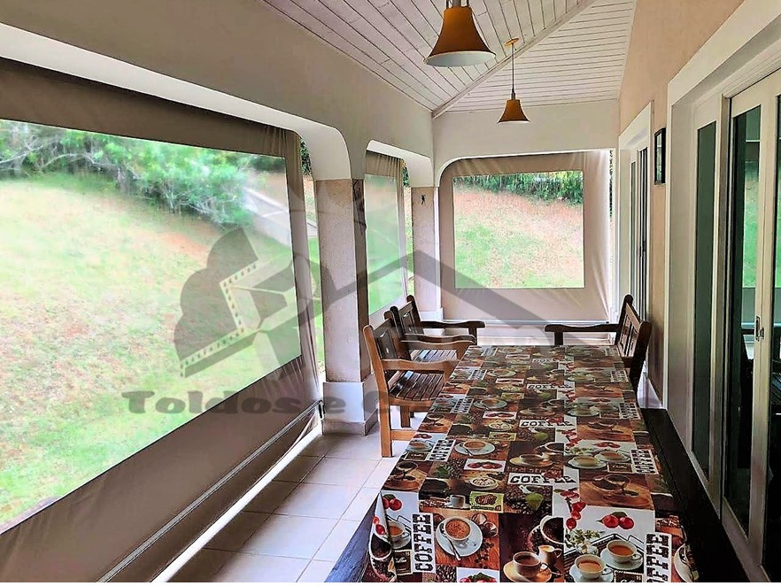 Cortinas Rolô Cortinas Rolô - Toldos Proteção
