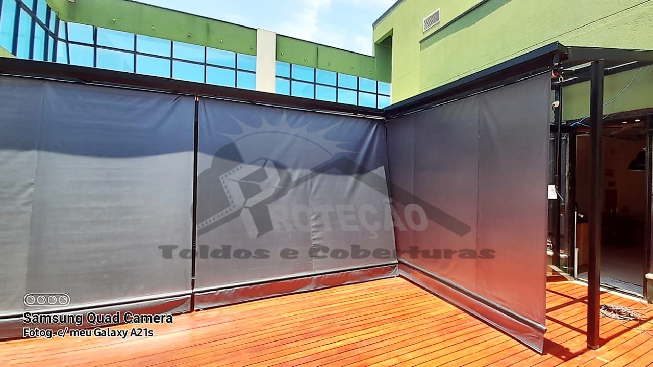 Cortinas Rolô Cortinas Rolô - Toldos Proteção