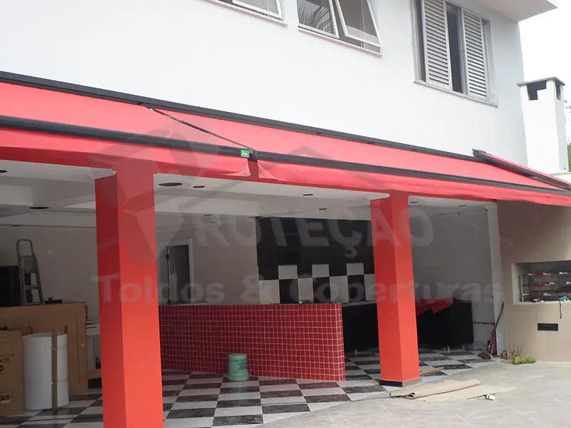 Toldo articulado na Lapa Toldos Proteção - Toldo articulado na Lapa